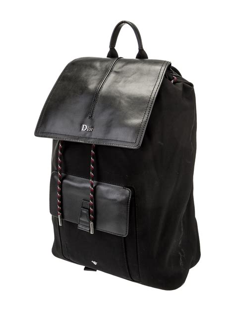 dior homme suede backpack